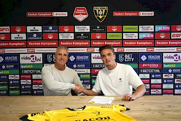 Henderikx zet handtekening onder eerste contract bij VVV-Venlo