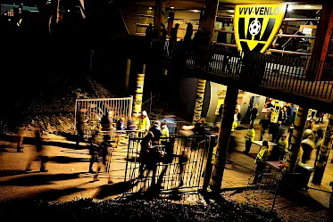 Afterparty in Voetbalcafé na afloop van VVV-Venlo - Roda JC