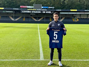 Simon Janssen nieuwe ambassadeur FC Robinstijn