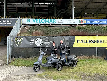VVV-Venlo verwelkomt Velomar als nieuwe Exposurepartner