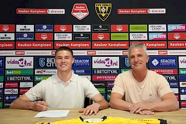 Van Zutphen tekent eerste contract bij VVV-Venlo