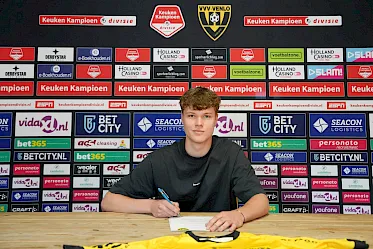 VVV-Venlo bindt Kluskens tot medio 2026 met nieuw contract