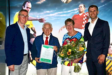 Willy Erkens ontvangt Zilveren Waarderingsspeld