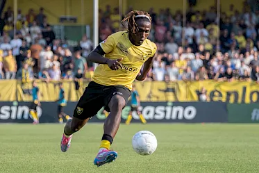VVV-Venlo één wedstrijd zonder geschorste Gyamfi