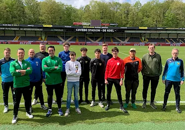 Scholing voor selectietrainers amateurvoetbal
