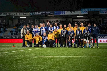 Old Stars VVV-Venlo in actie op bezoek bij FC Eindhoven