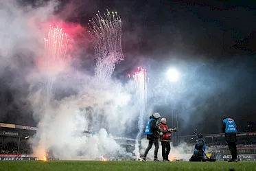 VVV-Venlo neemt nieuwe geluidsinstallatie zaterdag met vuurwerk in gebruik