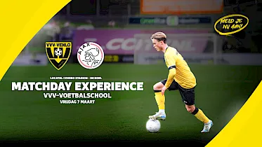 Beleef VVV-Venlo als een échte VVV-speler!