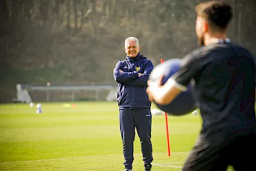 VVV-Venlo met supporters, Kluskens en Zandbergen op bezoek bij Roda JC