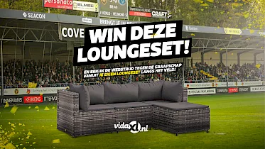 Winactie: Bekijk VVV-Venlo - De Graafschap vanaf jouw eigen vidaXL loungeset!