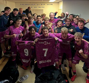 VVV-Venlo O19 Kampioen na 1-5 overwinning op Roda JC O19