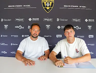 Thomas Reinders tekent driejarig contract bij VVV-Venlo