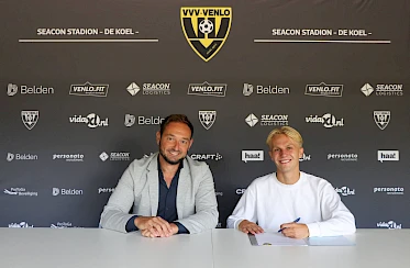 VVV-Venlo legt linksback Lars de Blok voor twee jaar vast