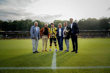 Tim Braem wint Jan Klaassens Award als grootste talent uit de jeugopleiding