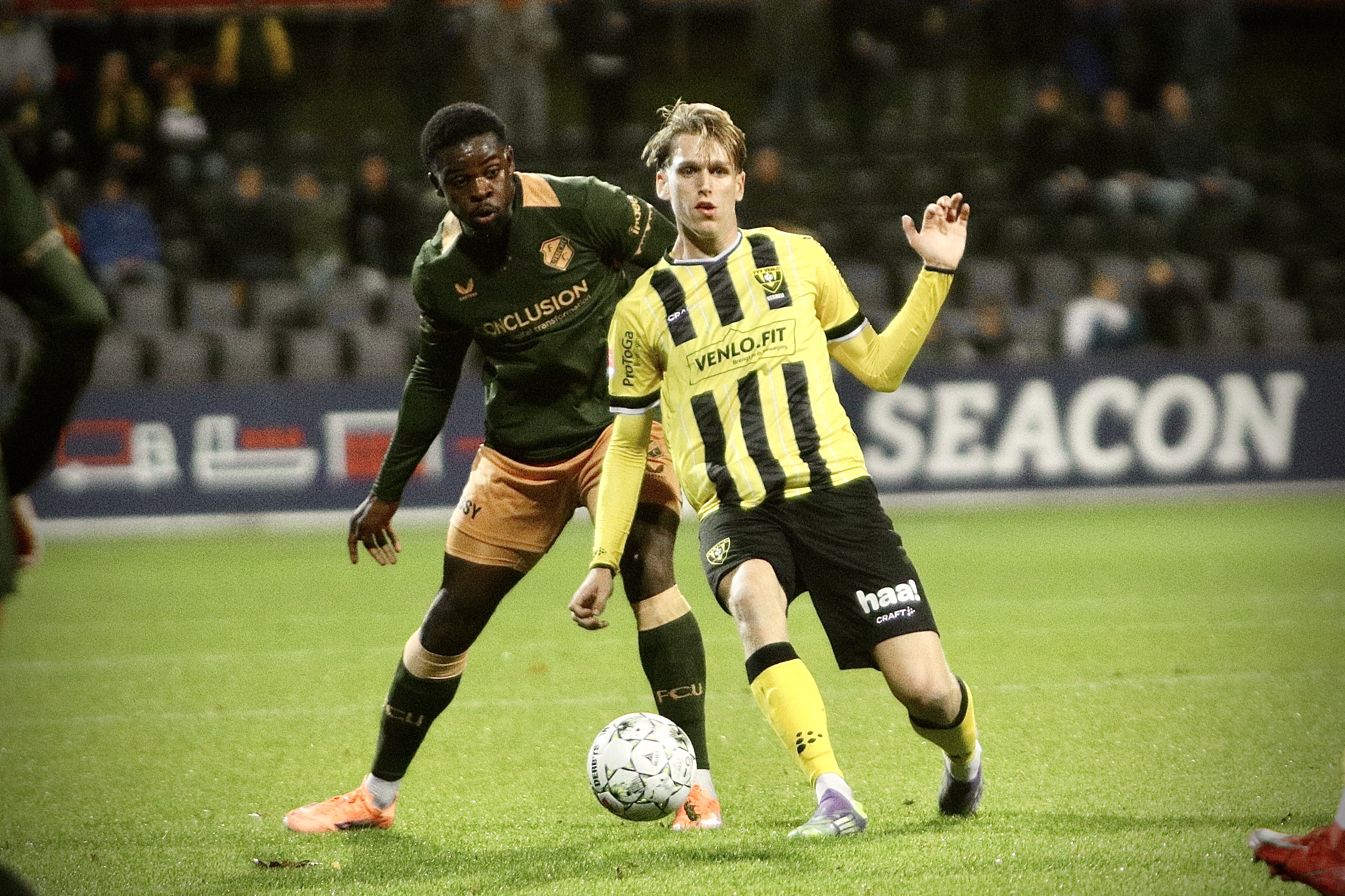 VVV-Venlo komt vroege strafschop niet meer te boven tegen Jong FC Utrecht