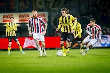 VVV-Venlo komt ondanks doelpunt Zandbergen net te kort tegen Willem II