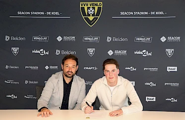 Joosten tekent eerste contract bij VVV-Venlo tot medio 2027