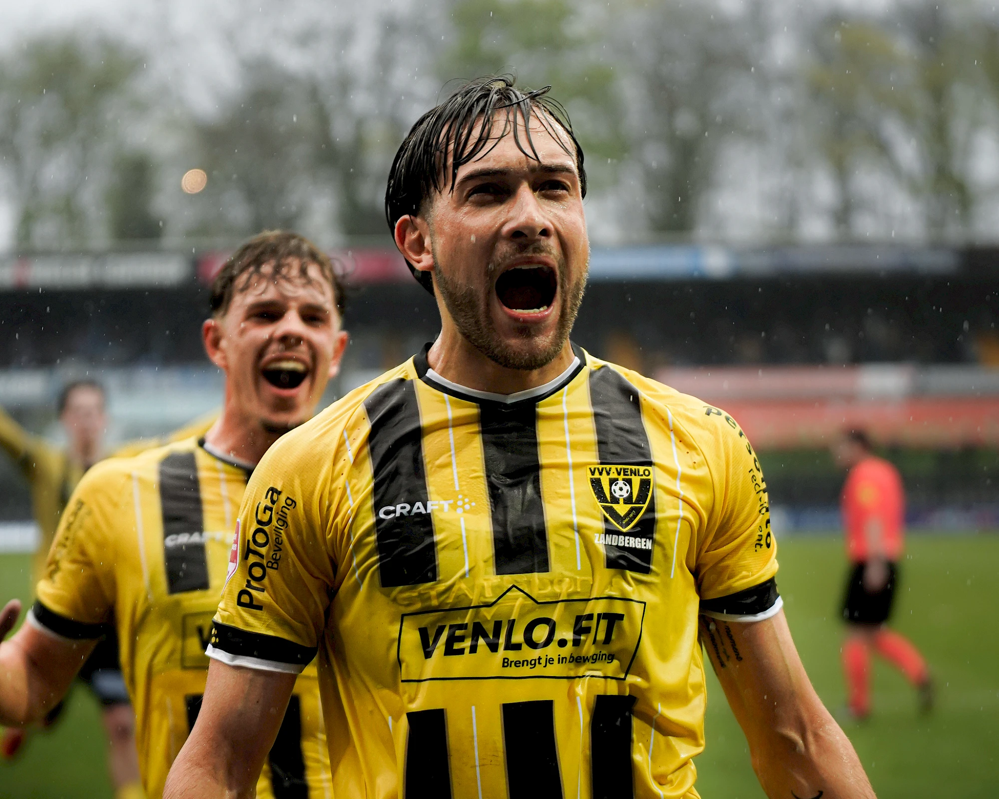 VVV-Venlo toont veerkracht en knokt zich in blessuretijd naar gelijkspel tegen De Graafschap