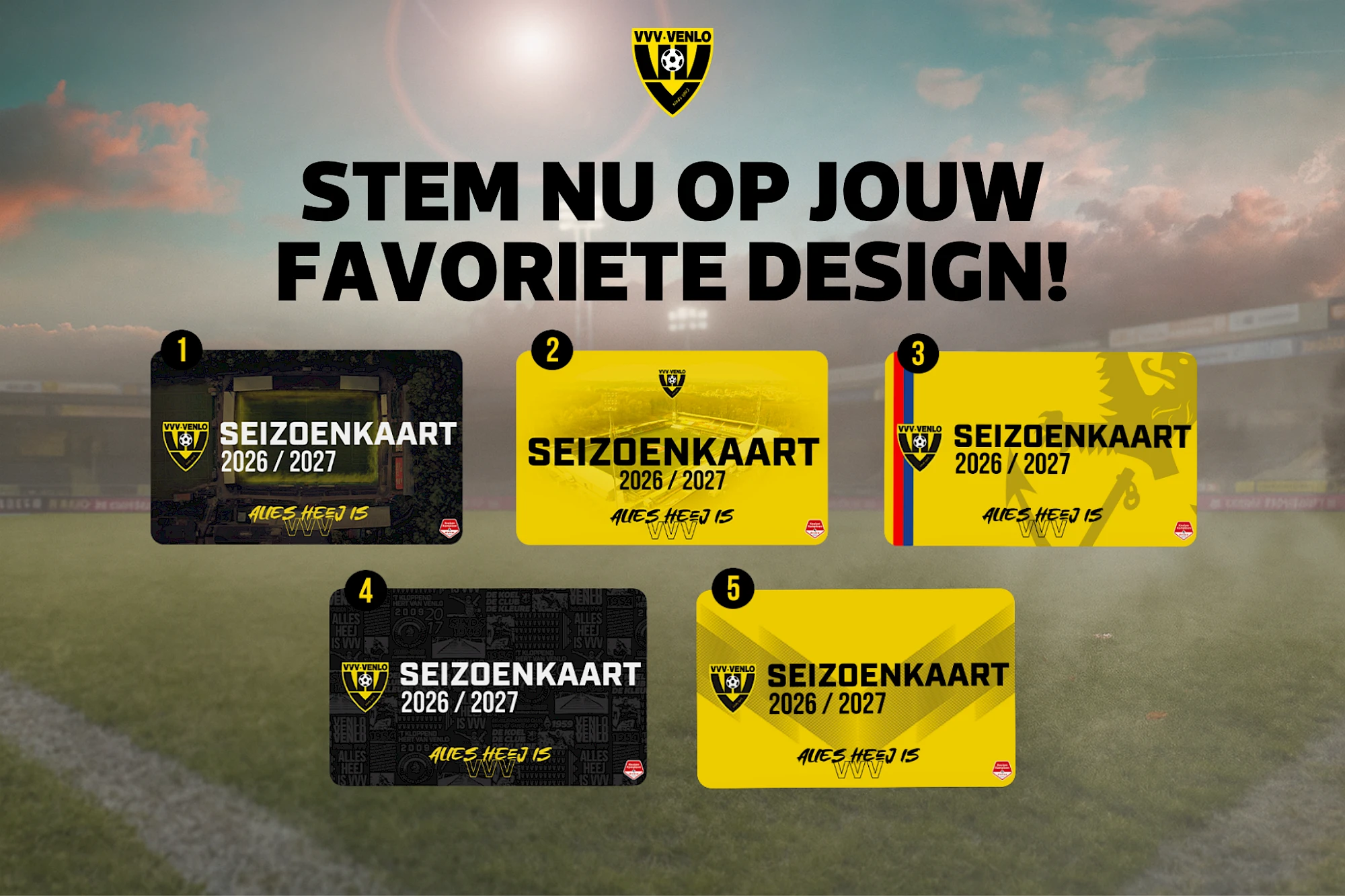 Stem nu op jouw favoriete seizoenkaart design!