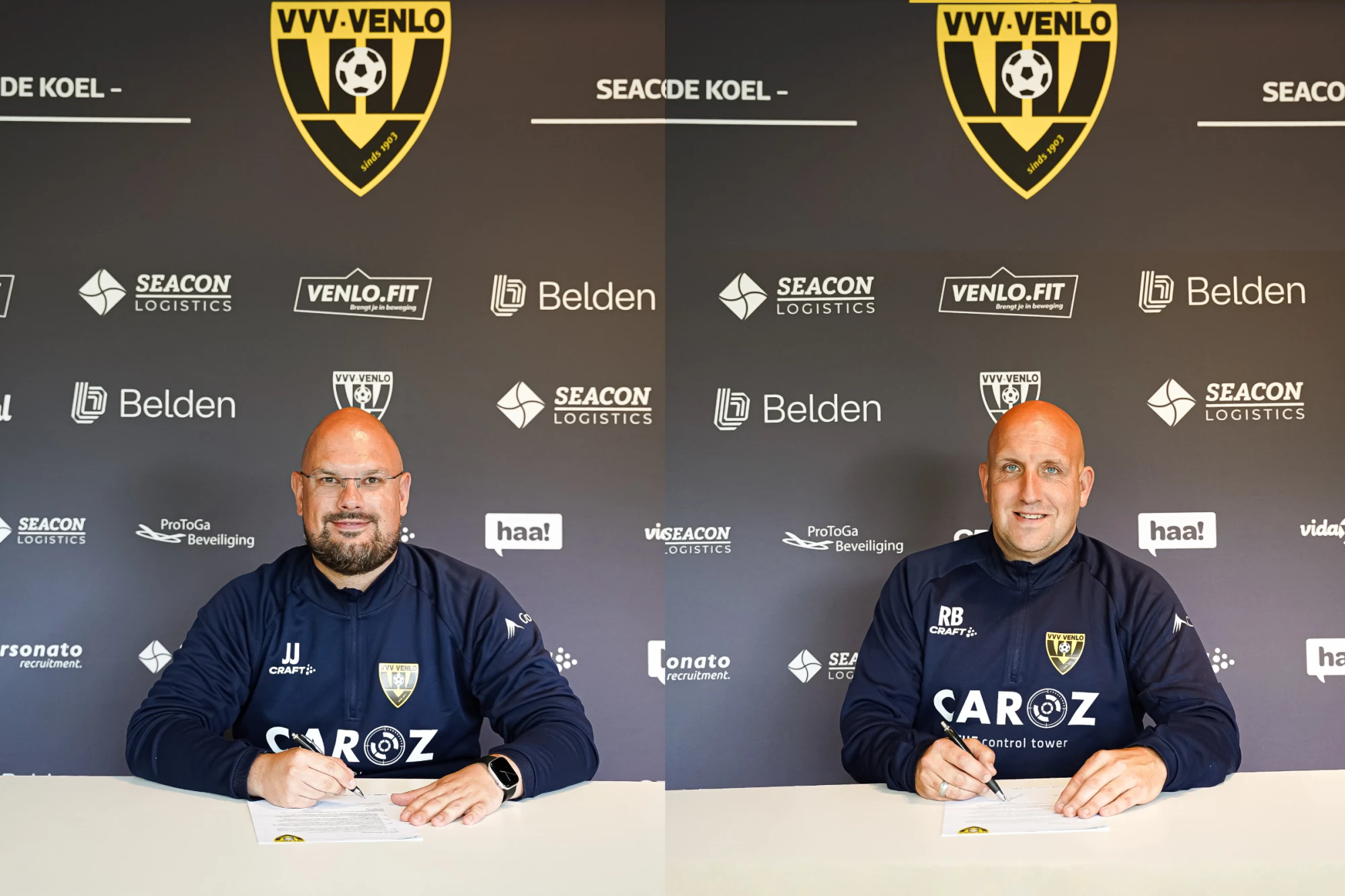 VVV-Venlo verlengt met Joeri Janssen en Ronnie Buitenkamp