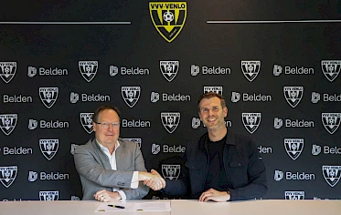 Belden blijft als Official Partner verbonden aan VVV-Venlo