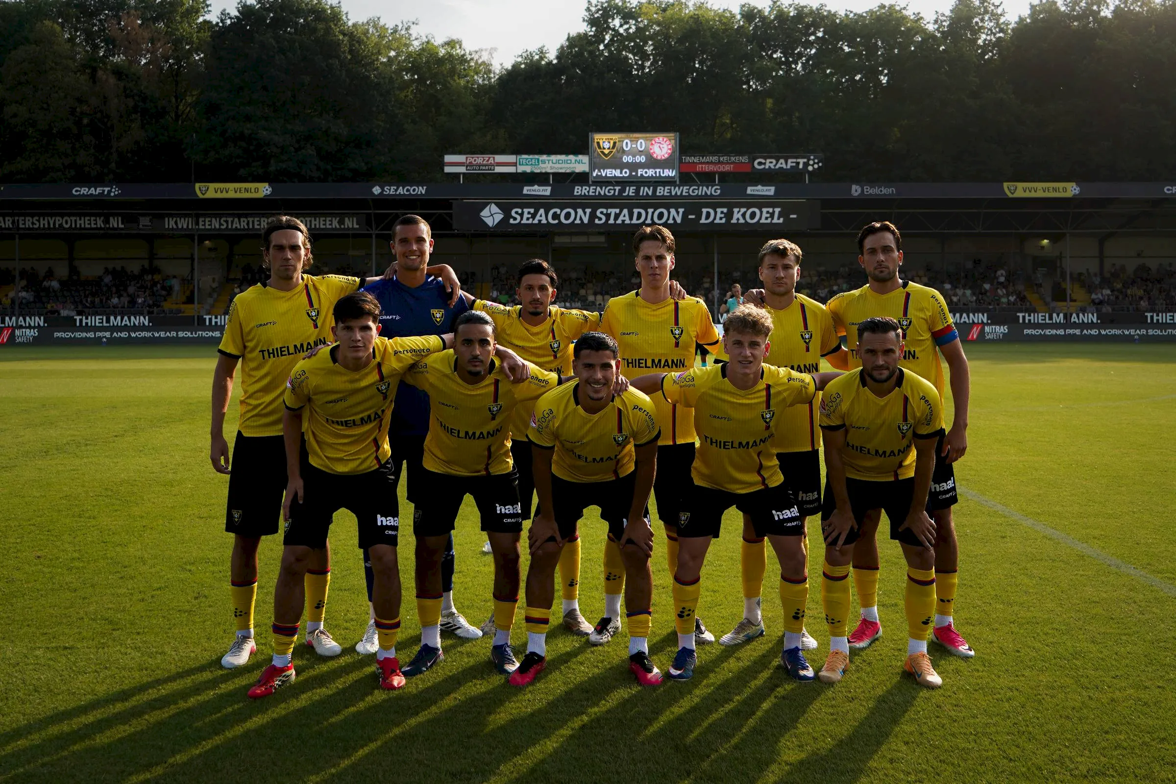 VVV-Venlo nipt onderuit in Herman & Wiel Teeuwen Memorial tegen Fortuna Köln