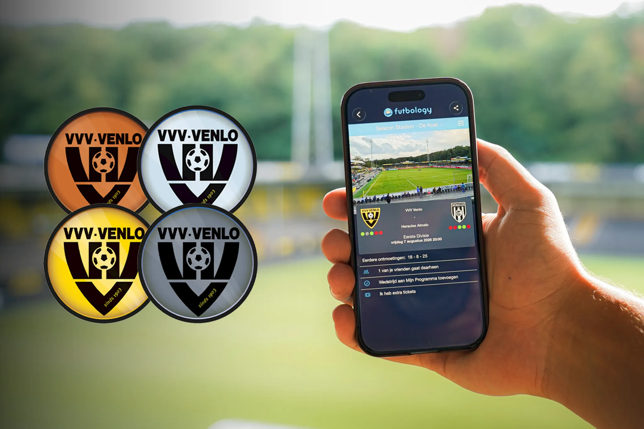 Verzamel VVV-badges met Futbology