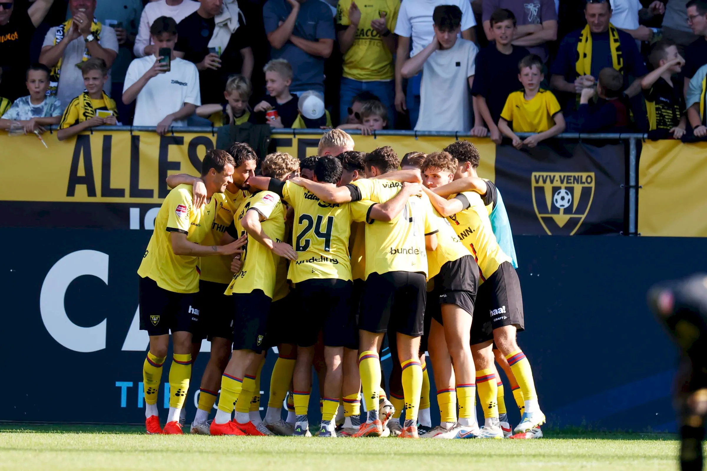 VVV-Venlo verslaat Roda JC in uitverkochte Koel