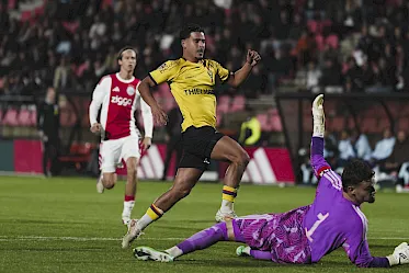 VVV-Venlo sluit eerste periode af met ruime zege op Jong Ajax