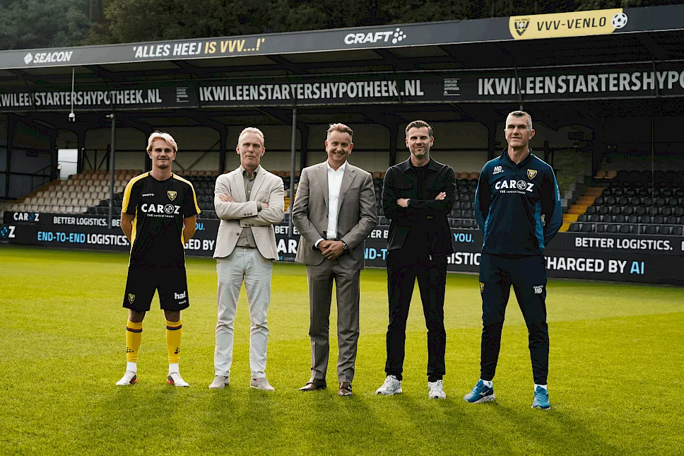 Caroz verlengt en breidt partnership met VVV-Venlo verder uit