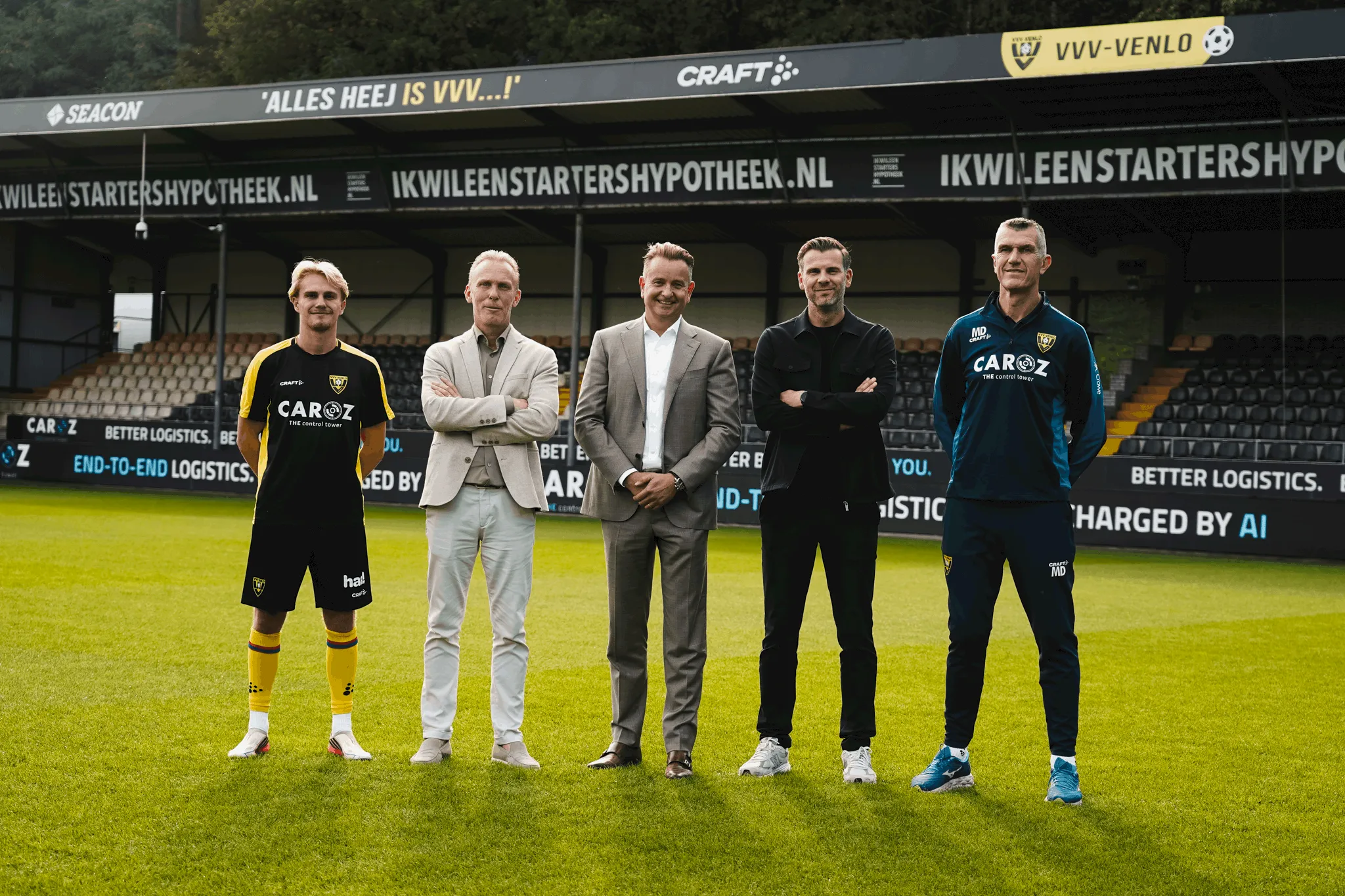 Caroz verlengt en breidt partnership met VVV-Venlo verder uit
