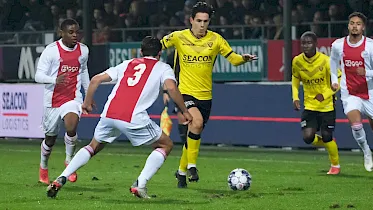 VVV strijdend ten onder tegen Jong Ajax