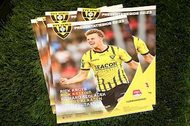 VVV-Venlo presentatiegids nu gratis verkrijgbaar in de fanshop!