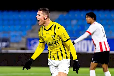 Venema kopt VVV-Venlo in absolute slotfase naar drie punten tegen Jong PSV
