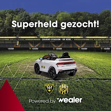 Wealer en VVV-Venlo zoeken superheld
